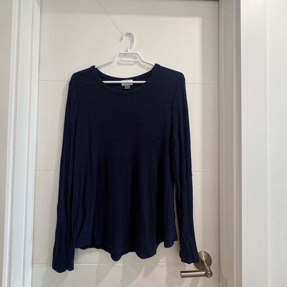 Navy Blue Women's Top